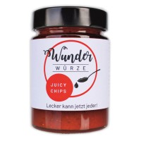 Wunderwürze, Juicy Chips, 165g Glas Wunderwürze, Juicy Chips, 165g Glas