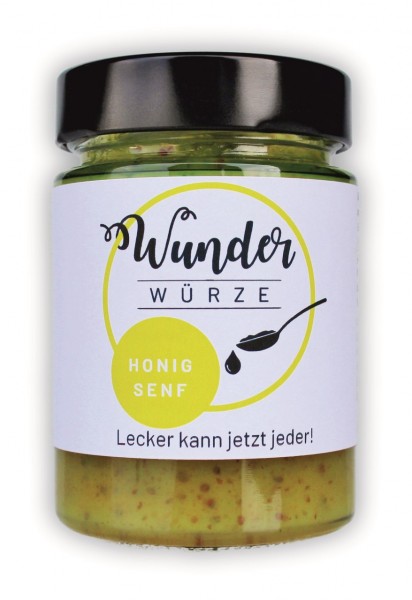 Wunderwürze, Honig & Senf, 175g Glas
