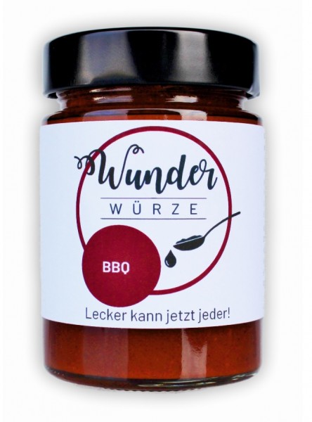 Wunderwürze, BBQ Barbecue, 165g Glas