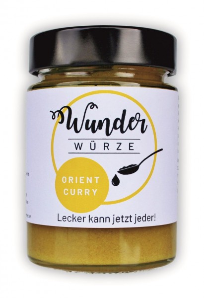 Wunderwürze, Orient Curry, 165g Glas