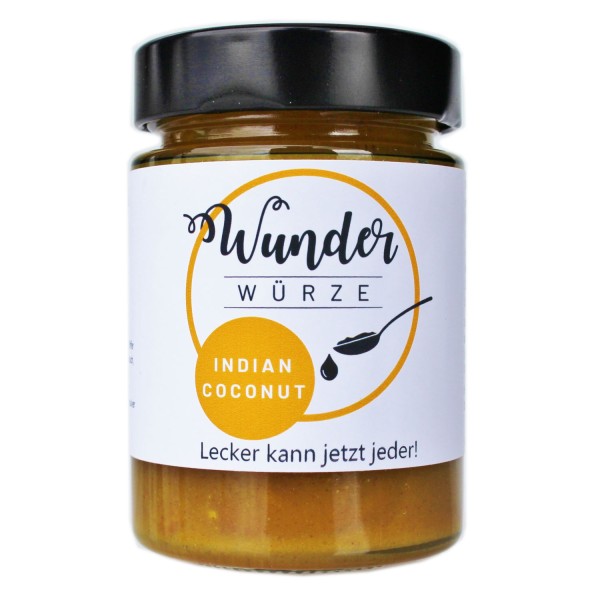 Wunderwürze, Indian Coconut, 165g Glas