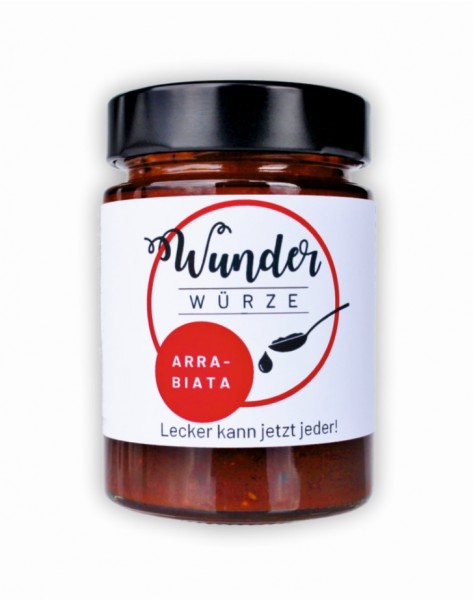 Wunderwürze, Arrabiata, 165g Glas
