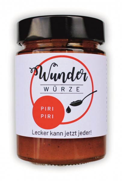 Wunderwürze, Piri Piri, 175g Glas