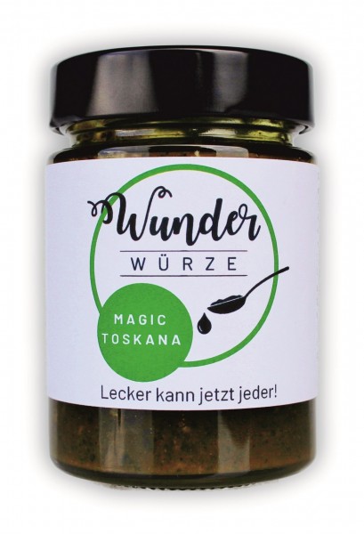 Wunderwürze, Magic Toskana, 165g Glas